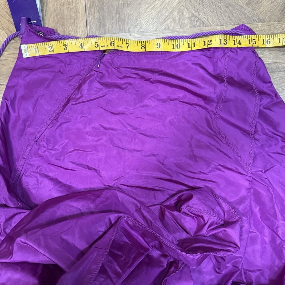 RALPH LAUREN Paityn Silk Taffeta Maxi Skirt Bright Berry Purple Label RUNWAY 6 - Picture 10 of 10